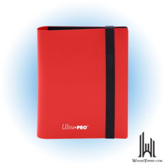 Ultra Pro Binder Pro Eclipse 2-Pocket Apple Red